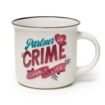 Caneca porcelana - Partner in Crime