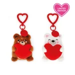Conj. 2 chaveiros em peluche - Teddy Bear