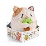 Gato Angy 16cm, c/cacto em caixa