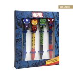 MARVEL - Conj. 4 esferográficas