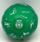 SCP - Bola futebol assinaturas verde