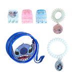 STITCH - Acessórios de cabelo c/porta-moedas