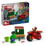 SUPER HEROES Iron Man c/mota e Hulk