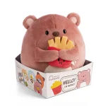 Urso Nomo 16cm, c/batatas fritas em caixa