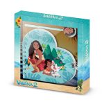 Vaiana - Diário coração + caneta