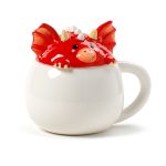 Caneca de cerâmica c/tampa animal - Dragão de Gales
