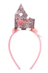 Carlyn - Bandolete rosa c/coroa
