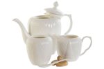 Conj. chá 4 peças porcelana/bambu - Image 3