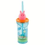 PEPPA PIG - Copo c/figura 3D 360ml