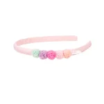 Romaysa - Bandolete rosa c/pompons