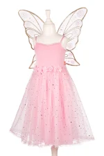 Rosyanne - Vestido + Asas Rosa Claro