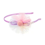 Roxi - Bandolete lilás c/pompom