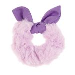 Vida - Scrunchie de pêlo c/laço lilás