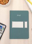 Caderno A5 c/suporte p/telemóvel