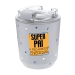 Copo térmico 280ml - Super Pai a recarregar energias