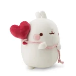 Peluche Molang c/balão formato coração