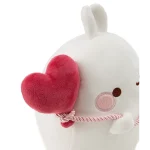 Peluche Molang c/balão formato coração - Image 3