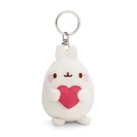 Porta-chaves Molang c/balão formato coração