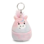 Porta-chaves peluche, Unicórnio 8cm