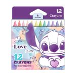 STITCH "Love" - 12 lápis cera