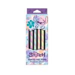 STITCH "Love" - Pack 6 canetas glitter pastel