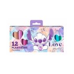 STITCH "Love" - Plasticina 12 cores