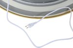 Espelho LED Dourado 80cm - Image 6