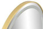 Espelho LED Dourado 80cm - Image 3