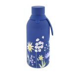 Garrafa Aço Inoxidável 500ml - Dark Blue Last Flower
