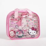HELLO KITTY - Conj. acessórios de beleza em caixa