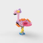 Mini Waffle Nature - Flamingo - Image 2