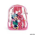 MINNIE "Aloha" - Mochila transparente 31cm