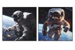 Quadro Astronauta (2mod)