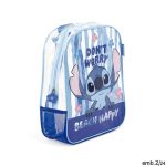 STITCH "Beach" - Mochila transparente 31cm