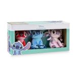 STITCH - Conj. 3 porta-chaves em peluche