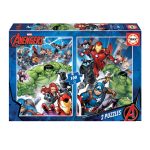 2x Puzzle 100 Avengers