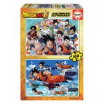2x Puzzle 100 Dragon Ball