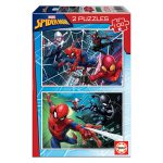 2x puzzle 100 Spiderman