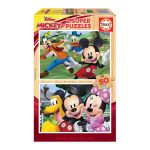 2x Super Puzzle 50 Madeira Mickey
