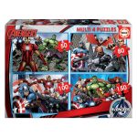 4x Puzzle Progressivos Avengers