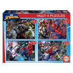 4x Puzzle Progressivos Spiderman