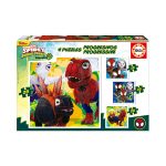 4x Puzzles Progressivos Dino Spidey