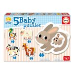 5 Baby Puzzle Animais da Quinta