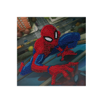SPIDERMAN - Crystal Art Card Kit