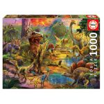 Puzzle 1000 Terra dos Dinossauros