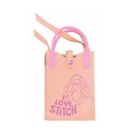 "STITCH LOVE" - Bolsa tiracolo Peach