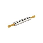 DELICIA - Rolo da massa inox 25cm diâmetro 5cm