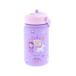 Garrafa térmica c/pega e bocal 330ml - Magic Kingdom