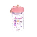 Garrafa tritan c/pega e bocal 350ml - Magic Kingdom