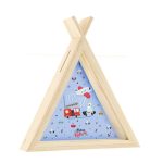 Mealheiro tipi de madeira - Tiny Motors